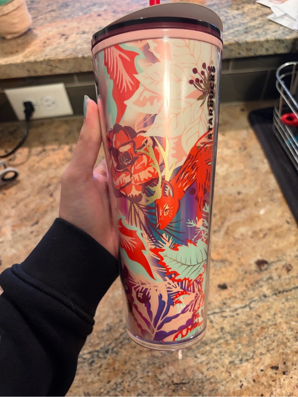 Starbucks Floral Forest Reusable Tumbler